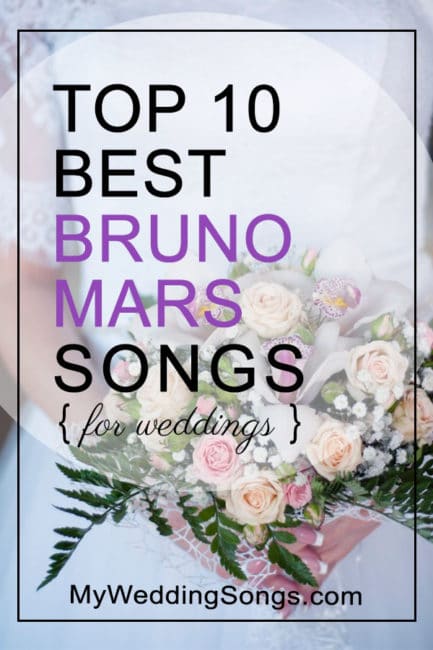 bruno mars love sons for weddings