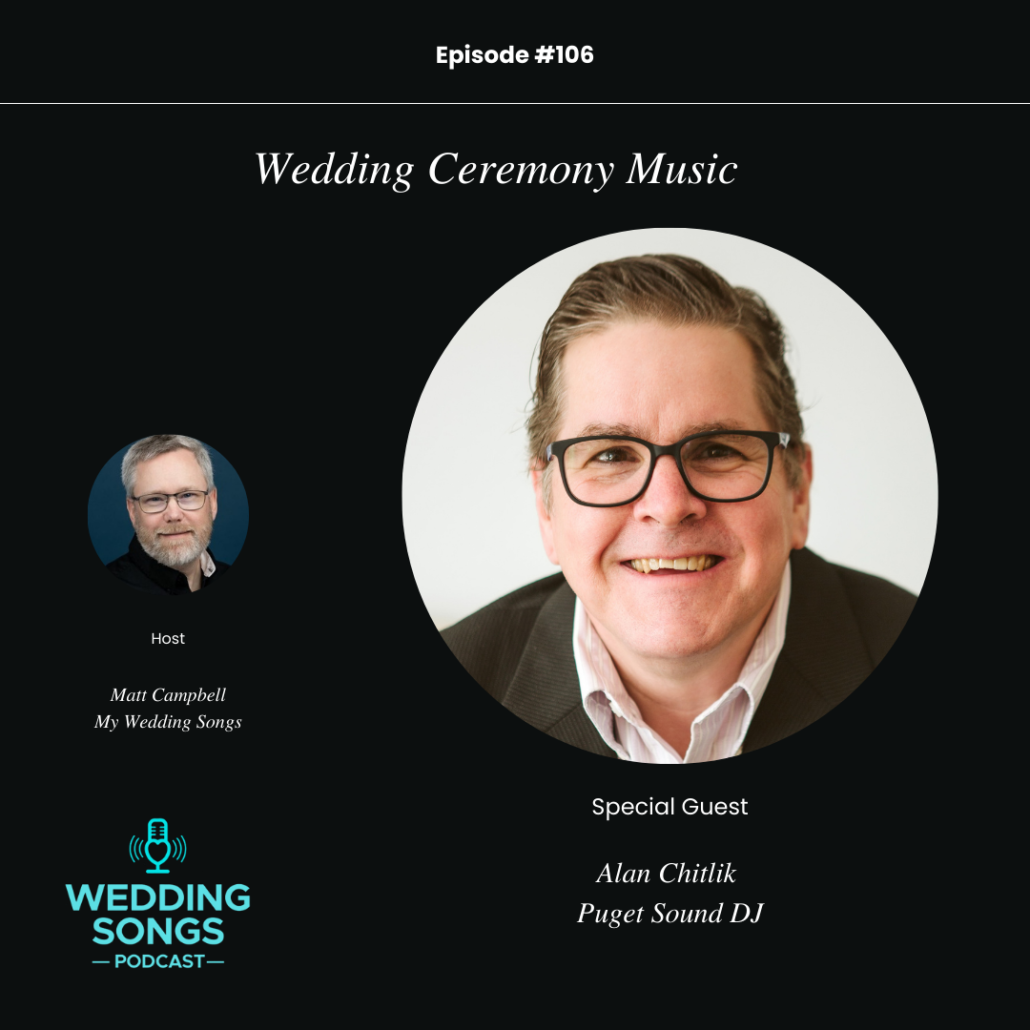 Wedding ceremony music with Alan Chitlik